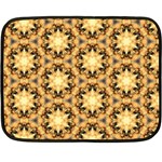 Faux Animal Print Pattern Double Sided Fleece Blanket (Mini)  35 x27  Blanket Front
