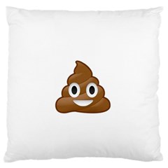 Poop Large Flano Cushion Cases (two Sides)  by redcow