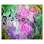 Abstract Music  Double Sided Flano Blanket (Small)  50 x40  Blanket Front