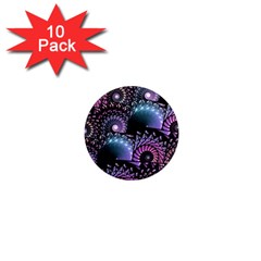 Stunning Sea Shells 1  Mini Magnet (10 Pack)  by KirstenStar