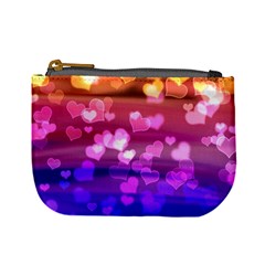 Lovely Hearts, Bokeh Mini Coin Purses by ImpressiveMoments