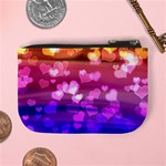Lovely Hearts, Bokeh Mini Coin Purses Back