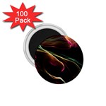 Glowing, Colorful  Abstract Lines 1.75  Magnets (100 pack)  Front
