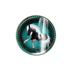Beautiful Horse With Water Splash  Hat Clip Ball Marker (10 Pack) by FantasyWorld7