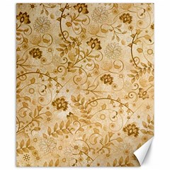 Flower Pattern In Soft  Colors Canvas 8  X 10  by FantasyWorld7