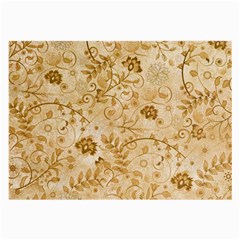 Flower Pattern In Soft  Colors Large Glasses Cloth by FantasyWorld7
