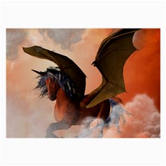 The Dark Unicorn Large Glasses Cloth by FantasyWorld7