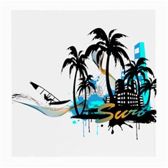 Surfing Medium Glasses Cloth (2-side) by EnjoymentArt
