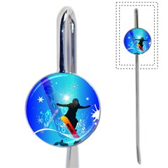 Snowboarding Book Mark by FantasyWorld7