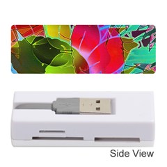 Floral Abstract 1 Memory Card Reader (stick)  by MedusArt