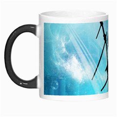 Underwater World With Shipwreck And Dolphin Morph Mugs by FantasyWorld7