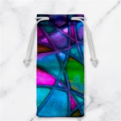 Imposant Abstract Teal Jewelry Bags by ImpressiveMoments