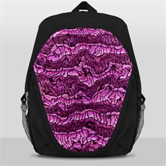 Alien Skin Hot Pink Backpack Bag by ImpressiveMoments