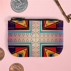 Cross And Other Shapes Mini Coin Purse by LalyLauraFLM