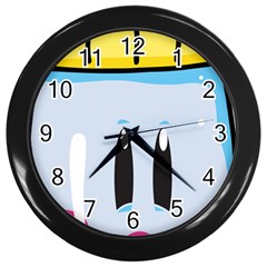 Purp Baby Bottle Wall Clocks (black) by grimelab