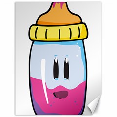 Purp Baby Bottle Canvas 18  X 24   by grimelab