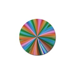 Abstract Rainbow Golf Ball Marker (4 Pack) by OZMedia