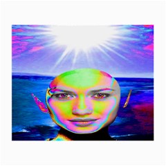 Sunshine Illumination Small Glasses Cloth (2-side) by icarusismartdesigns
