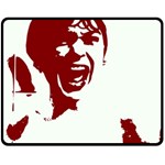 Psycho Double Sided Fleece Blanket (Medium)  58.8 x47.4  Blanket Back