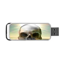 Skull Sunset Portable Usb Flash (two Sides) by icarusismartdesigns