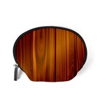 SHINY STRIATED PANEL Accessory Pouches (Small)  Back