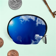 Sun Sky And Clouds Accessory Pouches (small)  by trendistuff