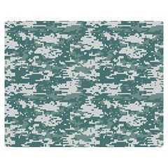 Camo Digital Urban Double Sided Flano Blanket (medium)  by trendistuff