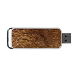 Bear Fur Portable Usb Flash (two Sides) by trendistuff