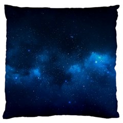 Starry Space Large Flano Cushion Cases (one Side)  by trendistuff