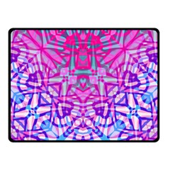 Ethnic Tribal Pattern G327 Double Sided Fleece Blanket (small)  by MedusArt