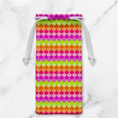 Scallop Pattern Repeat In ‘la’ Bright Colors Jewelry Bags by PaperandFrill