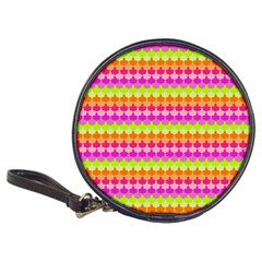 Scallop Pattern Repeat In ‘la’ Bright Colors Classic 20-cd Wallets by PaperandFrill