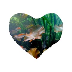 Marine Life Standard 16  Premium Heart Shape Cushions by trendistuff