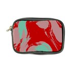Red pink green texture 	Coin Purse Front