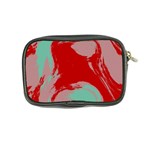 Red pink green texture 	Coin Purse Back