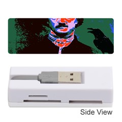 Edgar Allan Poe Pop Art  Memory Card Reader (stick)  by icarusismartdesigns