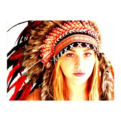 Indian 3 Double Sided Flano Blanket (mini)  by indianwarrior