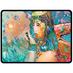 Star Illumination Fleece Blanket (large)  by icarusismartdesigns