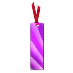 Gentle Folds Of Purple Small Book Marks by FunWithFibro