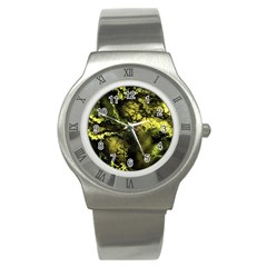 Amazing Fractal 24 Stainless Steel Watch by Fractalworld
