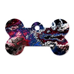 Amazing Fractal 28 Dog Tag Bone (one Side) by Fractalworld