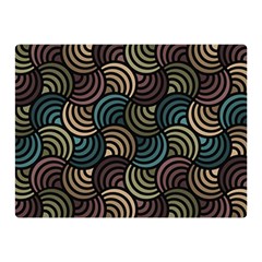 Glowing Abstract Double Sided Flano Blanket (mini)  by FunkyPatterns
