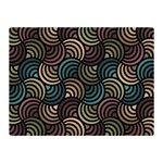 Glowing Abstract Double Sided Flano Blanket (Mini)  35 x27  Blanket Back