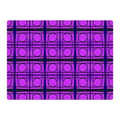 Bright Pink Mod Circles Double Sided Flano Blanket (mini)  by BrightVibesDesign