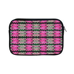 Pattern Tile Pink Green White Apple Ipad Mini Zipper Cases by BrightVibesDesign