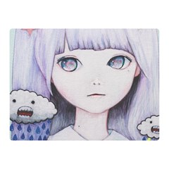 My Little Cloud Double Sided Flano Blanket (mini)  by kaoruhasegawa