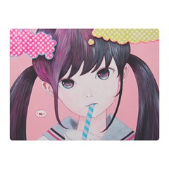 Sweet Boredom Double Sided Flano Blanket (mini)  by kaoruhasegawa
