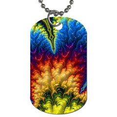 Amazing Special Fractal 25a Dog Tag (two Sides) by Fractalworld