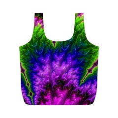 Amazing Special Fractal 25c Full Print Recycle Bags (m)  by Fractalworld