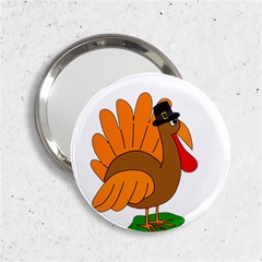 Thanksgiving Turkey - Transparent 2 25  Handbag Mirrors by Valentinaart